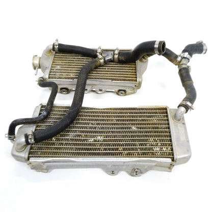 12-15 Kawasaki KX450F KX 450F Engine Cooling Left Right Radiator Hoses [BL]