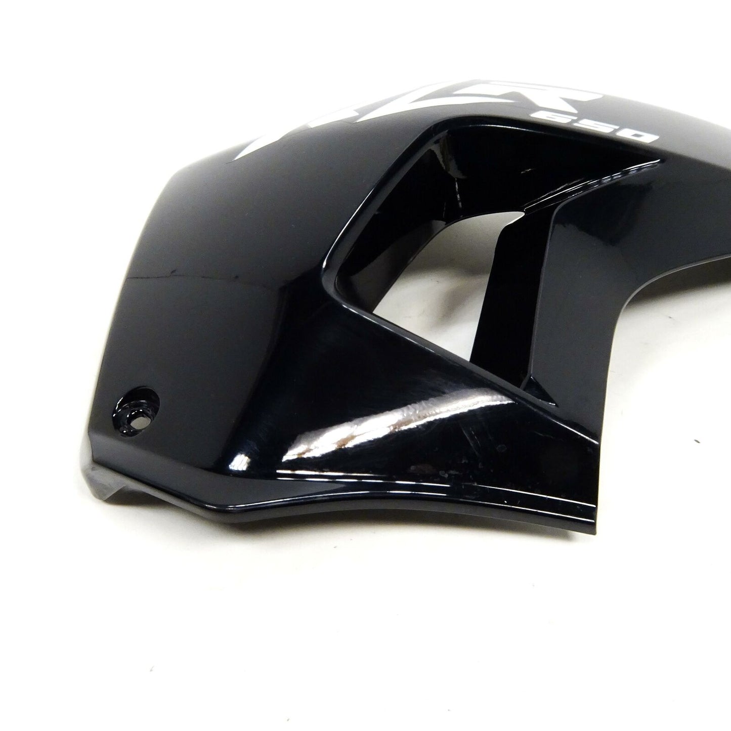 2013 Kawasaki KLR650 KLR 650 BLACK LEFT LH Hand Radiator Shroud Plastic [CN]