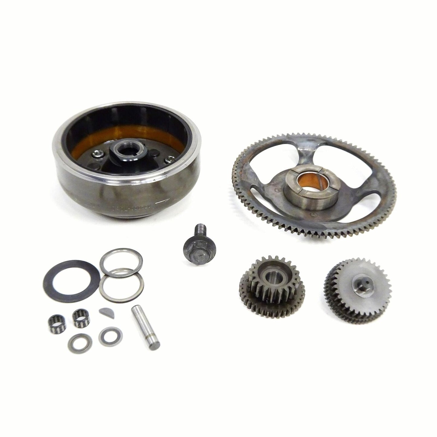 90-07 Kawasaki KLR650 KL650 Tengai Starter Gears One Way Clutch Torque [CJ]