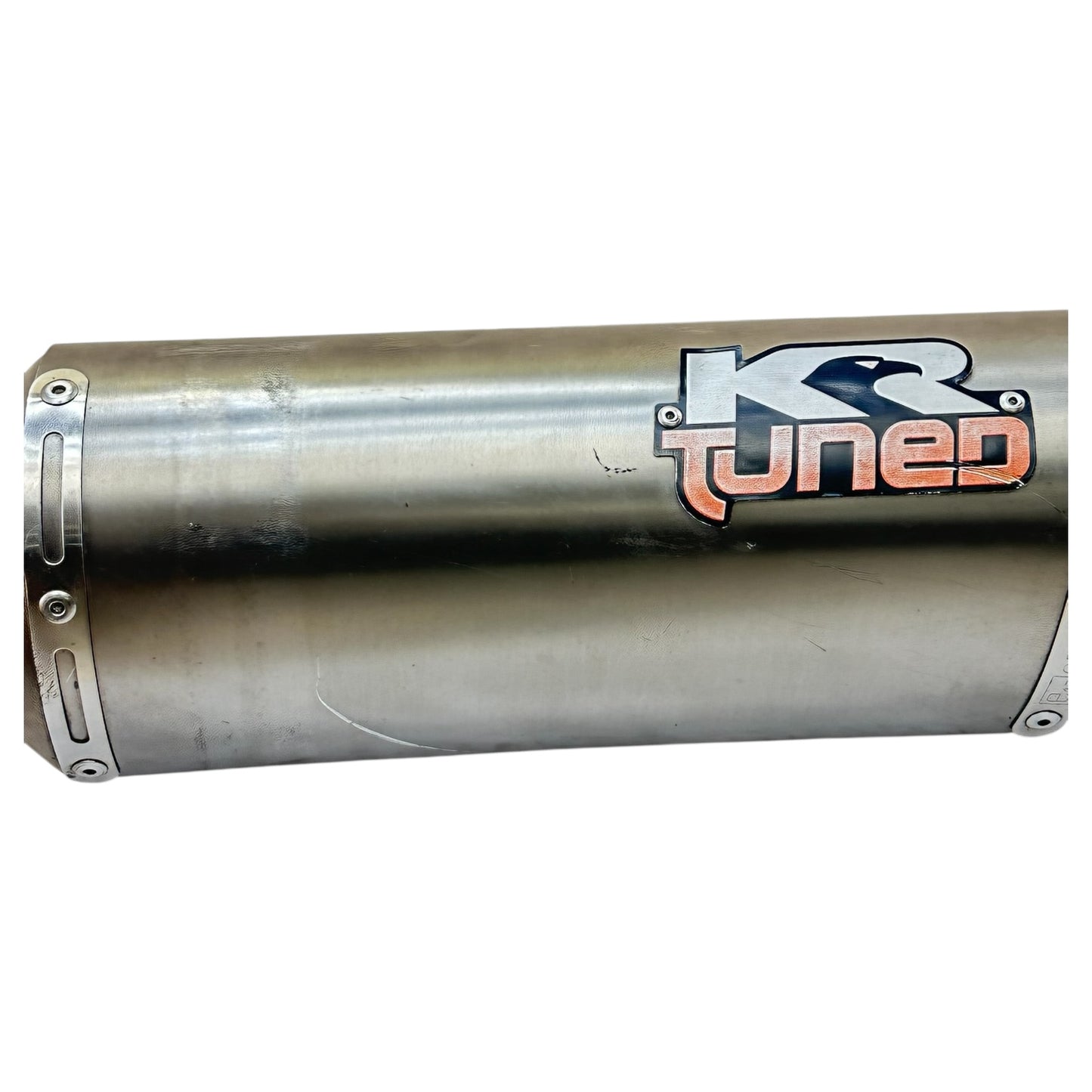 2007 - 2008 SUZUKI GSXR 1000 EXHAUST MUFFLERS MID PIPE SET PAIR KR TUNED