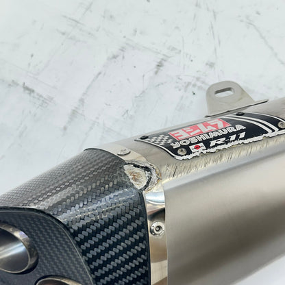 2011 - 2026 SUZUKI GSXS 600 GSXR 750 EXHAUST MUFFLER PIPE YOSHIMURA *SCUFFED*