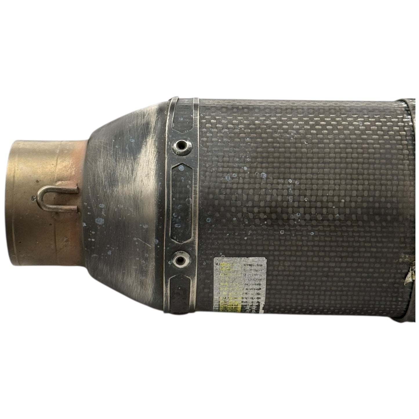 2009 - 2016 APRILIA RSV4 AKRAPOVIC MUFFLER EXHAUST END PIPE *DAMAGED*