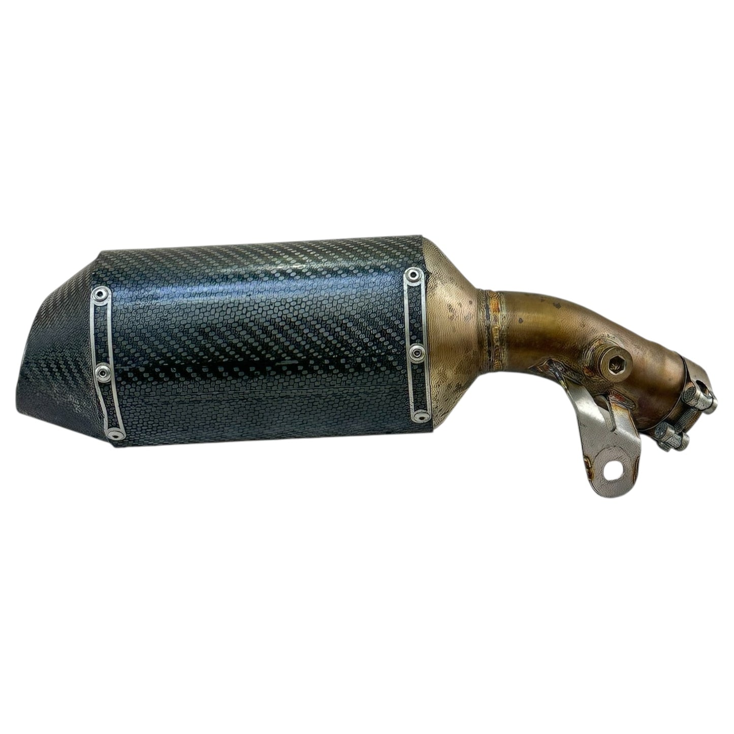 2016 - 2020 KAWASAKI NINJA ZX10R EXHAUST MUFFLER M4 SLIP ON *SCUFFED*