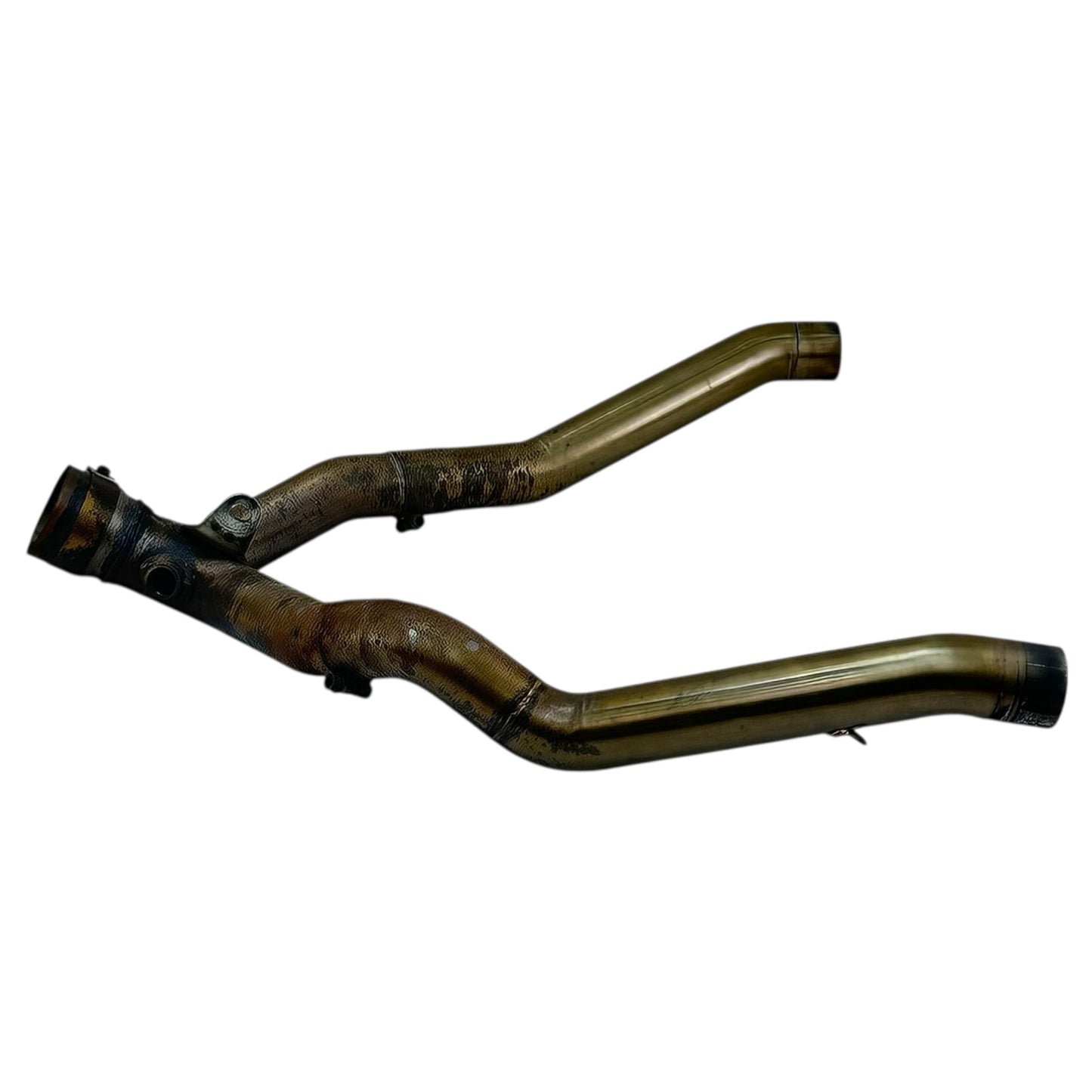 2007 - 2008 SUZUKI GSXR 1000 EXHAUST MUFFLERS MID PIPE SET PAIR KR TUNED