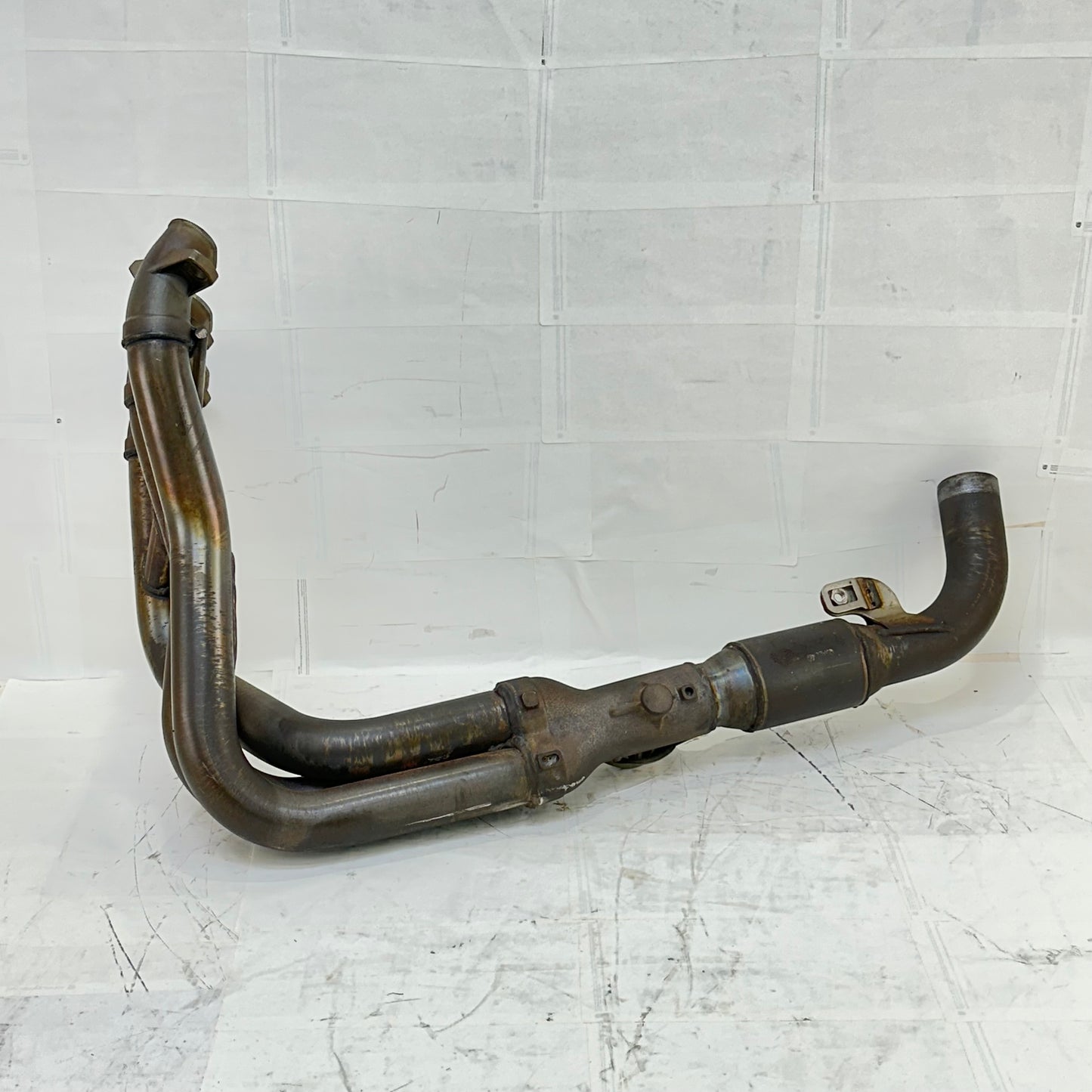 2013 - 2017 TRIUMPH DAYTONA 675 EXHAUST HEADER MANIFOLD PIPES STOCK OEM
