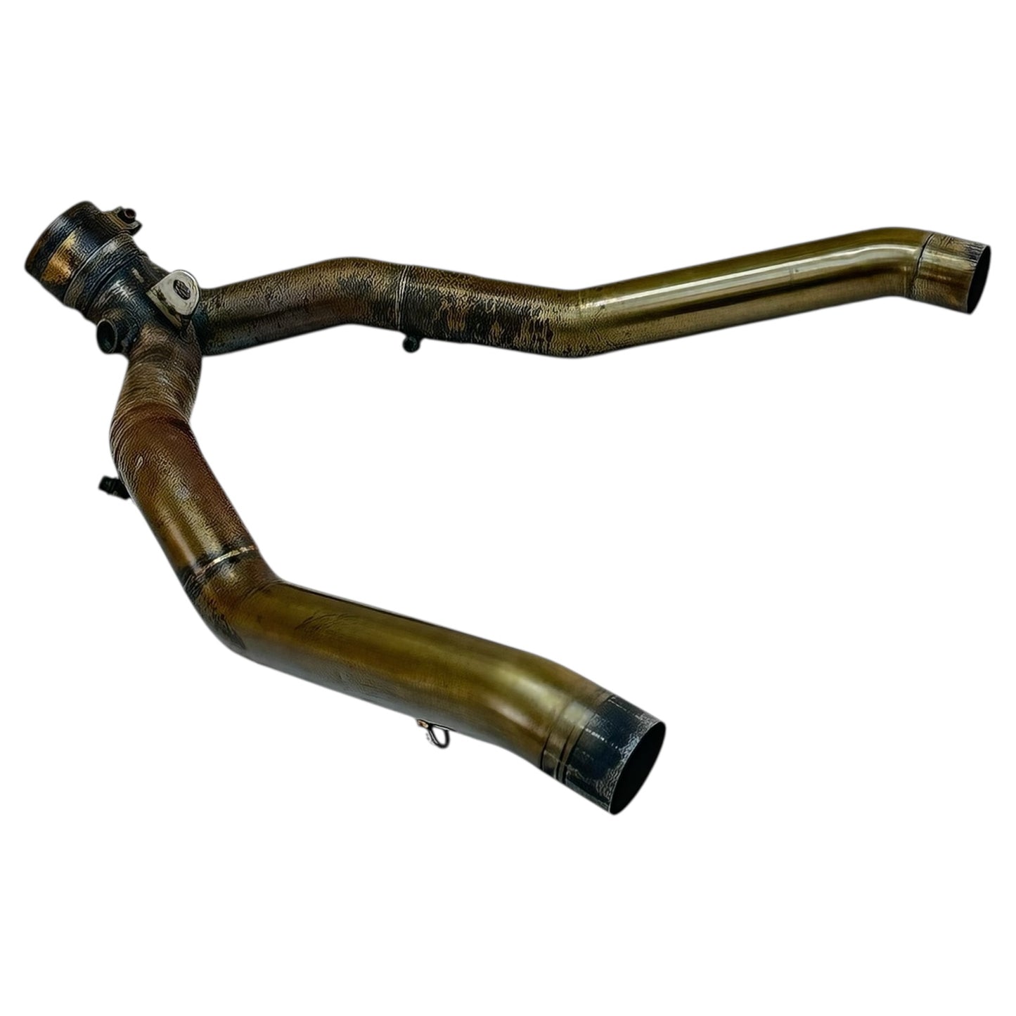 2007 - 2008 SUZUKI GSXR 1000 EXHAUST MUFFLERS MID PIPE SET PAIR KR TUNED