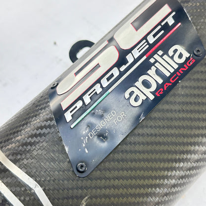 2021 - 2026 APRILIA RS 660 EXHAUST MUFFLER MIPE SC PROJECT *SCUFFS*