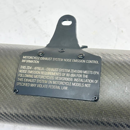 2021 - 2026 APRILIA RS 660 EXHAUST MUFFLER MIPE SC PROJECT *SCUFFS*