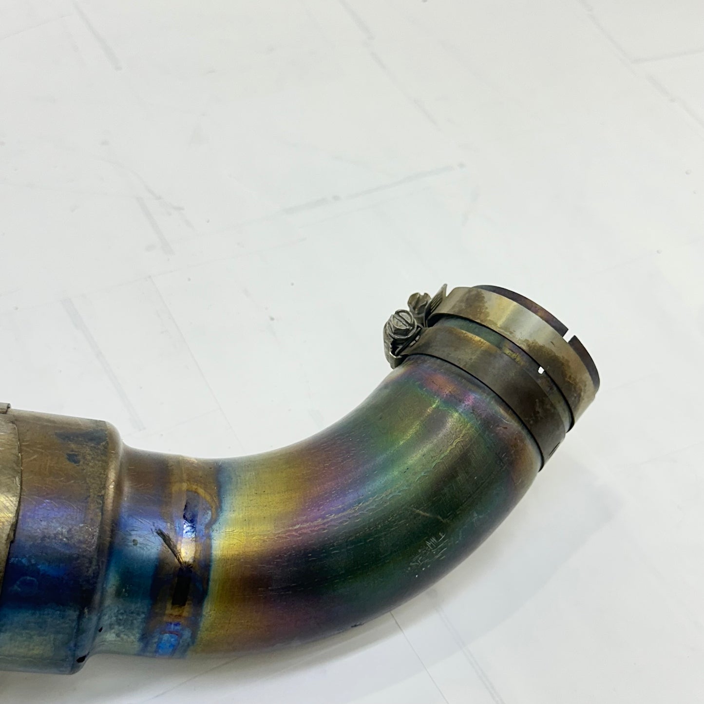 2011 - 2015 KAWASAKI NINJA ZX10R EXHAUST MUFFLER PIPE AUSTIN RACING *SCUFFED*