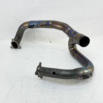 2014 - 2016 KTM 1290 SUPER DUKE R EXHAUST MUFFLER PIPE HEADER MANIFOLD AKRAPOVIC