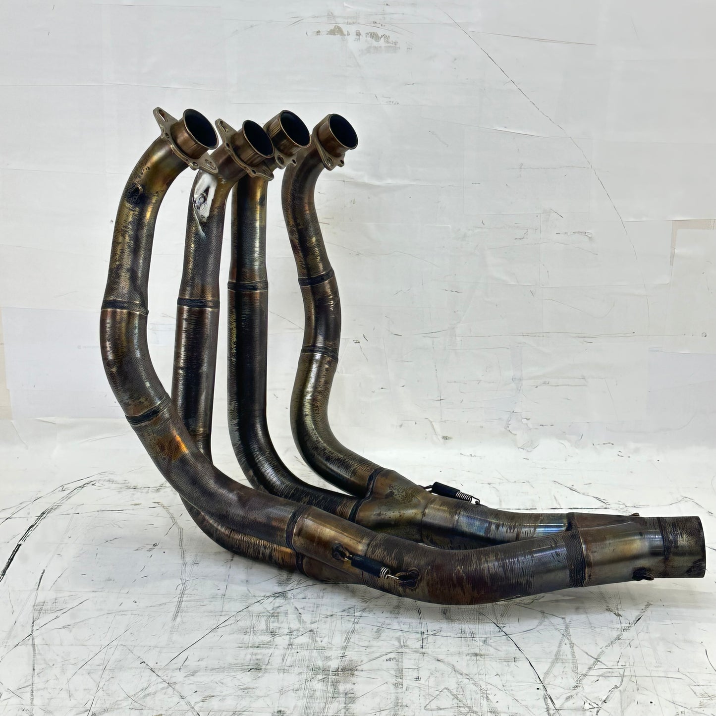 1999 - 2007 SUZUKI HAYABUSA EXHAUST MUFFLER HEADER MANIFOLD PIPE BOLTS BROCK'S PERFORMANCE