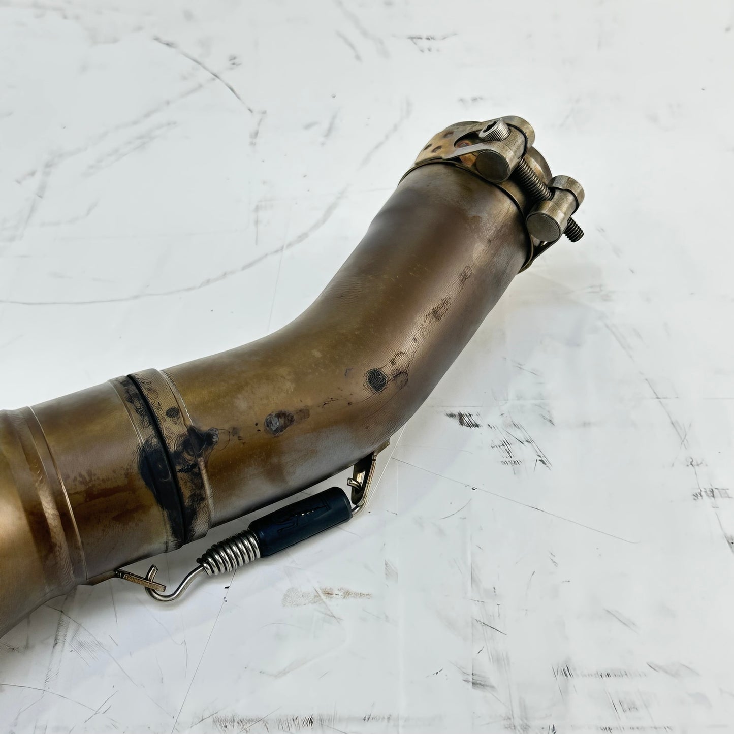 2008 - 2010 SUZUKI GSXR 600 GSXR 750 EXHAUST MUFFLER RACING AFTERMARKET *SCUFFED*