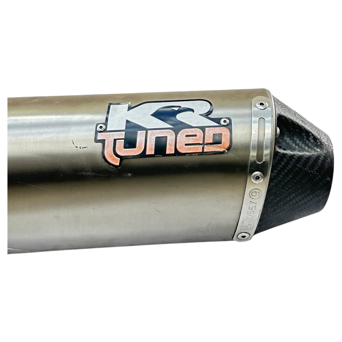 2007 - 2008 SUZUKI GSXR 1000 EXHAUST MUFFLERS MID PIPE SET PAIR KR TUNED