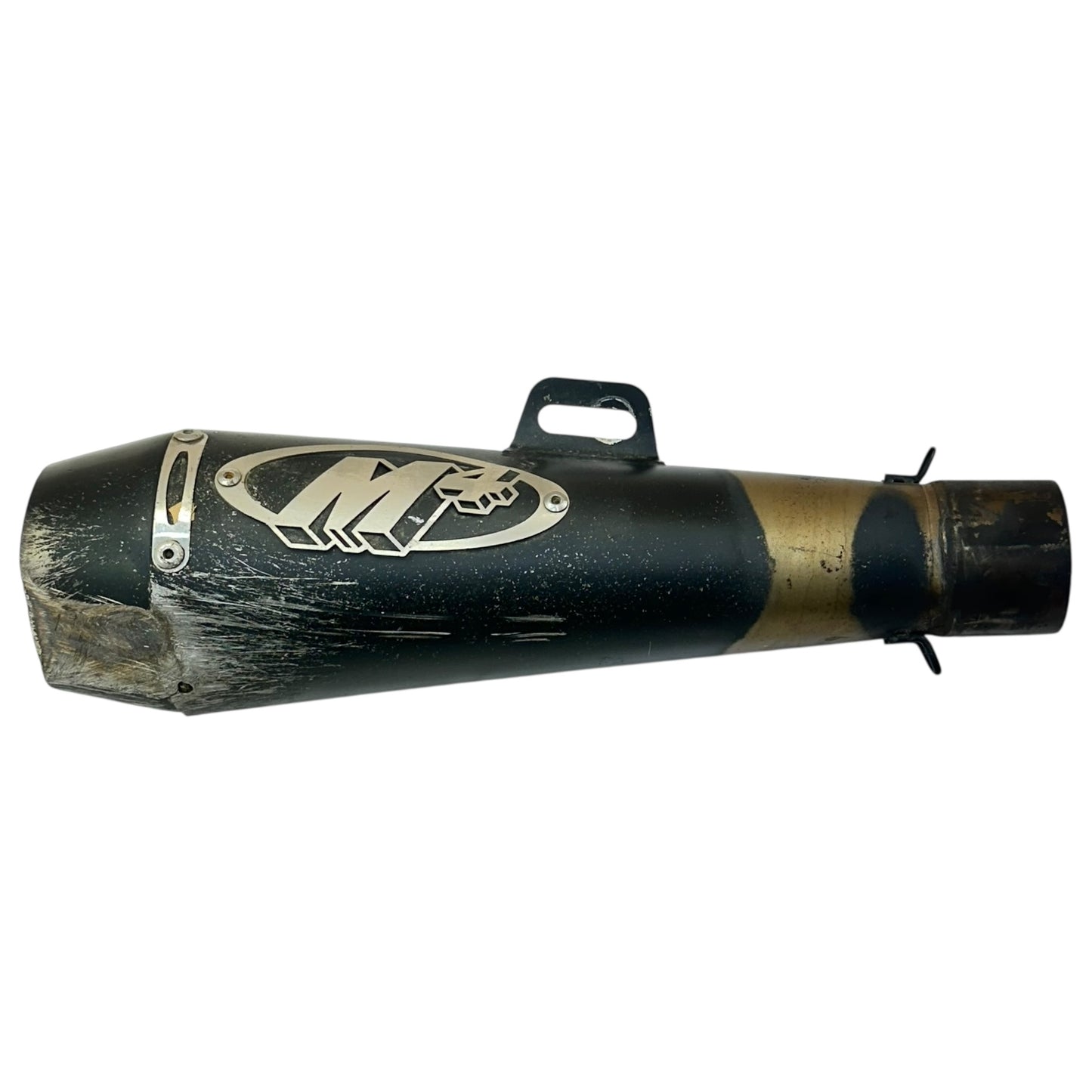 2007 2008 SUZUKI GSXR 1000 M4 EXHAUST SLIP ON MUFFLER *SCUFFED*