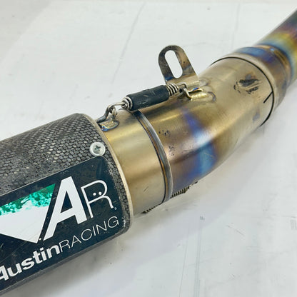2011 - 2015 KAWASAKI NINJA ZX10R EXHAUST MUFFLER PIPE AUSTIN RACING *SCUFFED*
