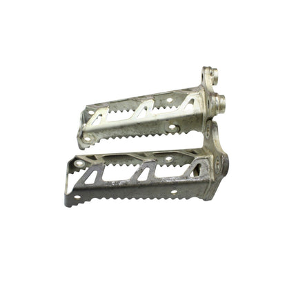 2009 - 2024 YAMAHA YFZ450R FOOT RESTS PEGS FOOTRESTS LEFT RIGHT SILVER