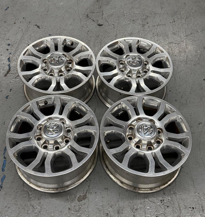 18” DODGE 2500 3500 BIG HORN LARAMIE 2013-2018 FACTORY POLISHED WHEELS OEM RIMS
