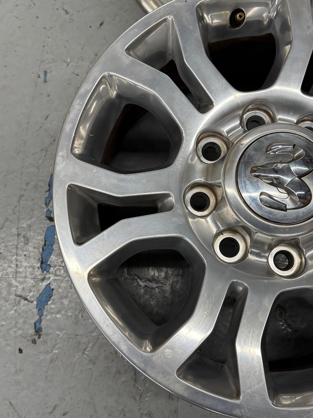 18” DODGE 2500 3500 BIG HORN LARAMIE 2013-2018 FACTORY POLISHED WHEELS OEM RIMS