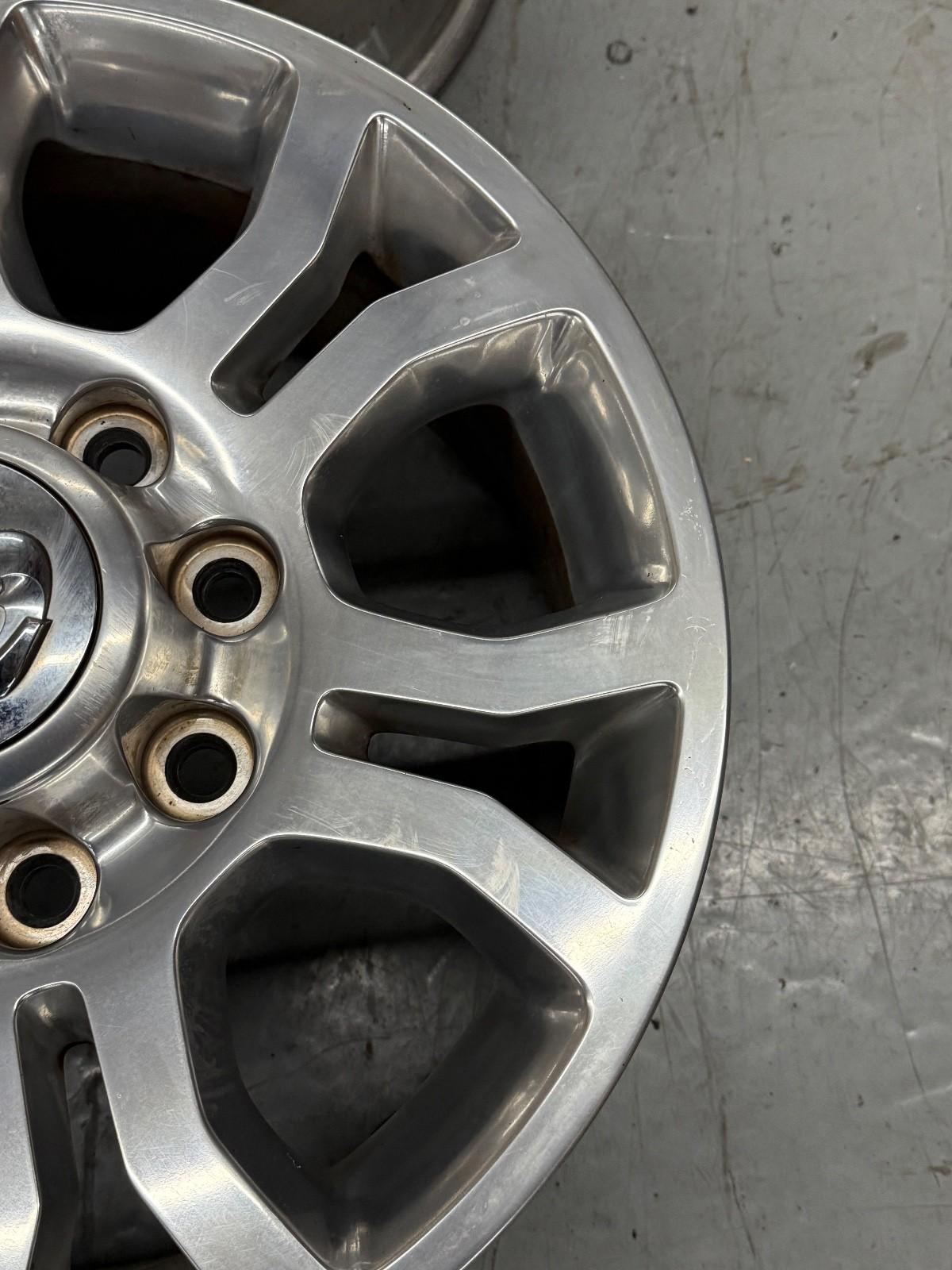 18” DODGE 2500 3500 BIG HORN LARAMIE 2013-2018 FACTORY POLISHED WHEELS OEM RIMS