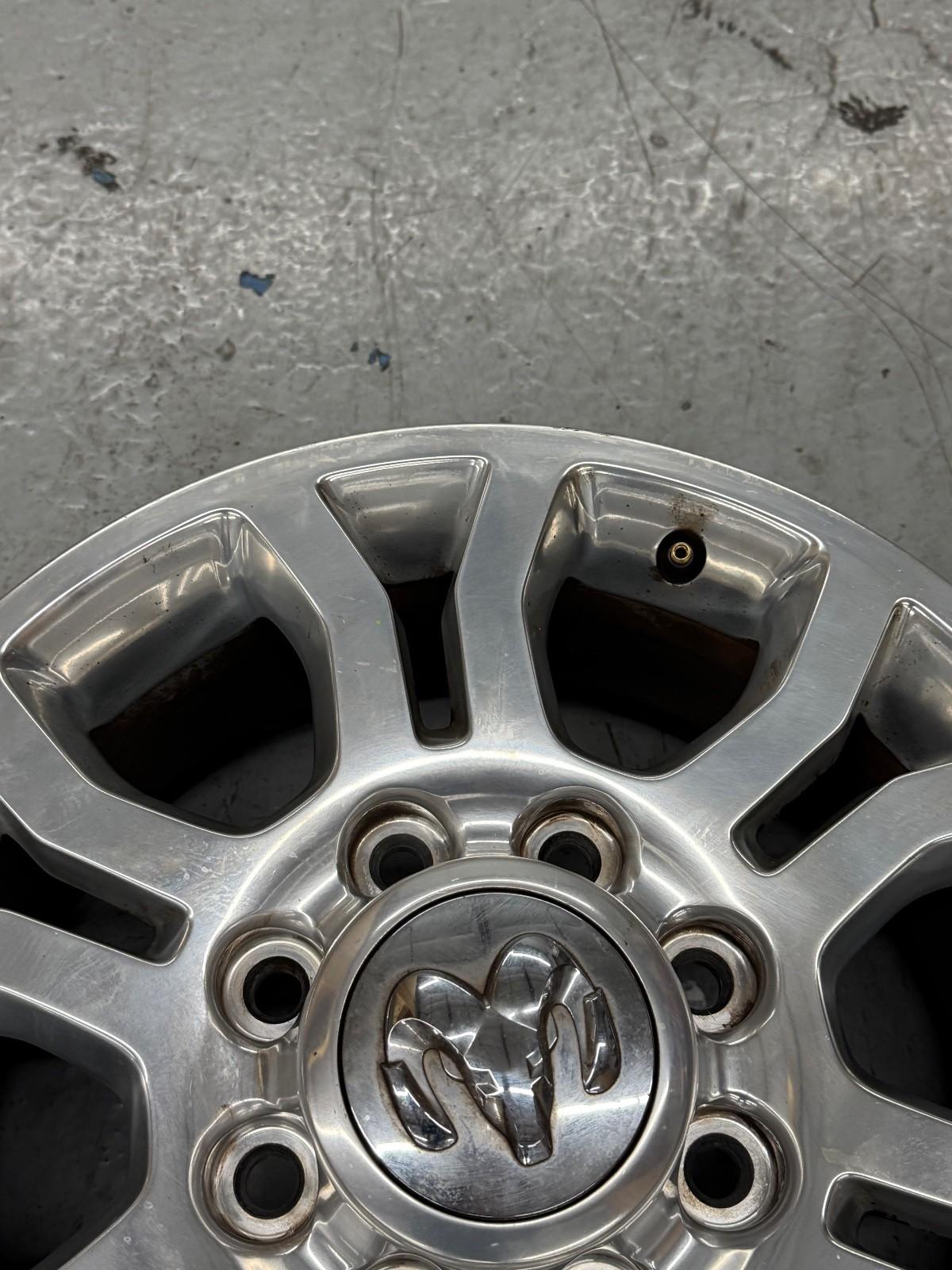 18” DODGE 2500 3500 BIG HORN LARAMIE 2013-2018 FACTORY POLISHED WHEELS OEM RIMS