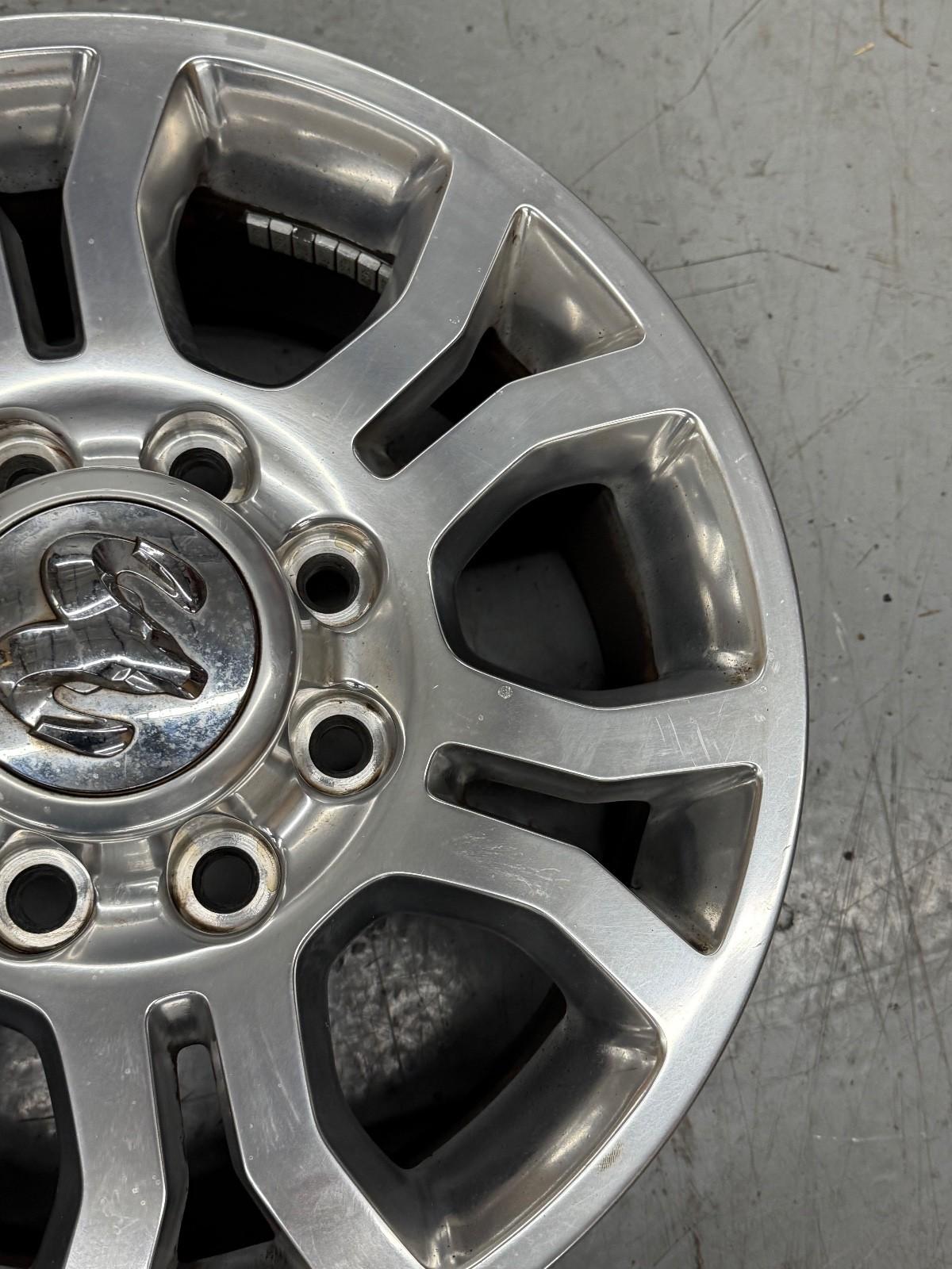 18” DODGE 2500 3500 BIG HORN LARAMIE 2013-2018 FACTORY POLISHED WHEELS OEM RIMS