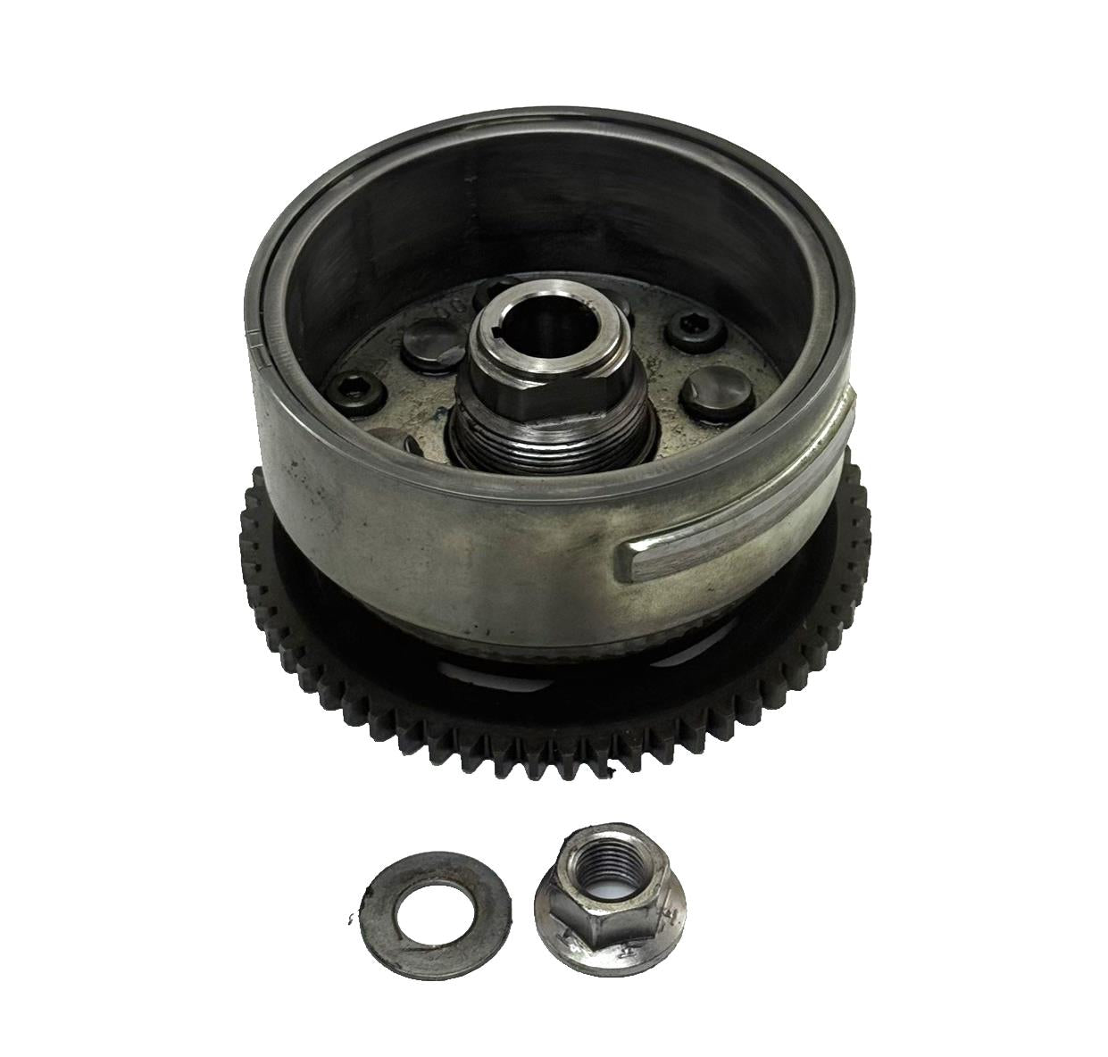 2004 - 2013 YAMAHA YFZ450 FLYWHEEL W ONE WAY STARTER CLUTCH & GEAR ASSY