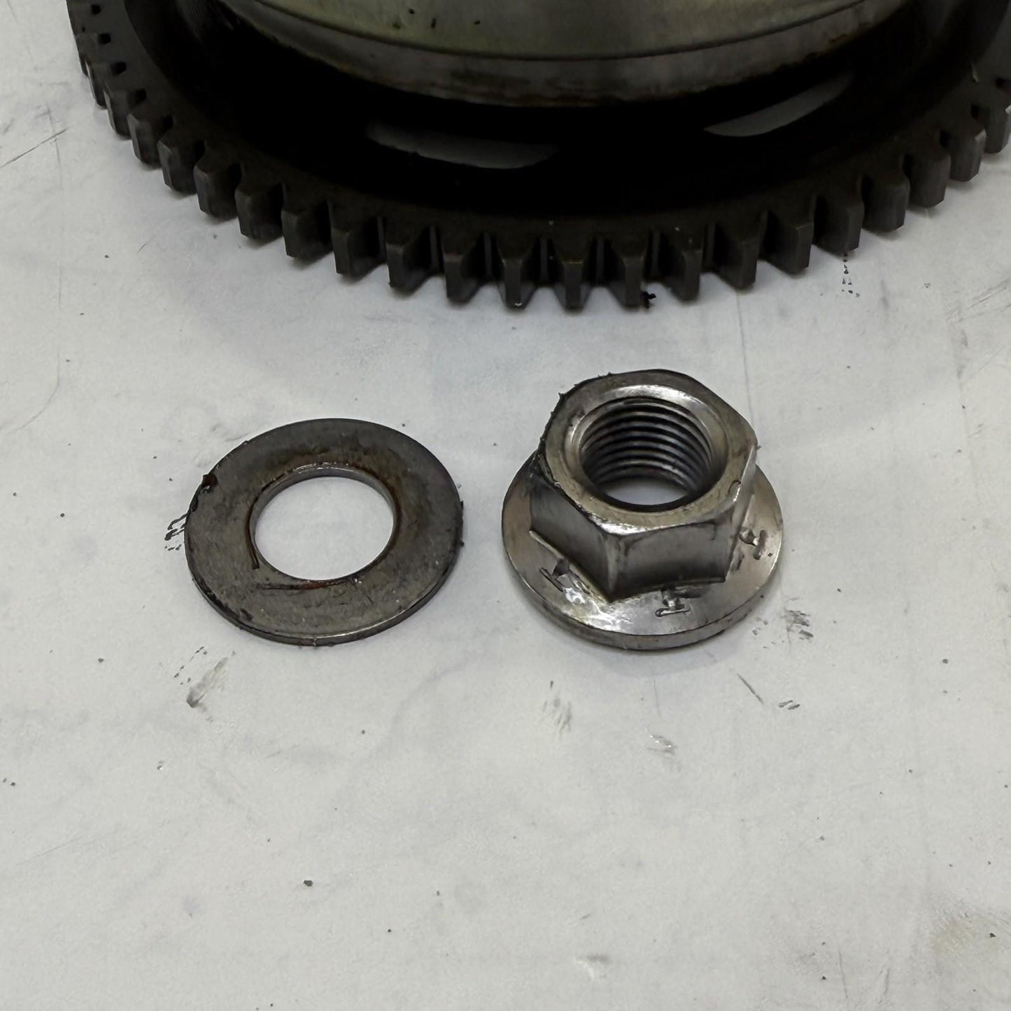 2004 - 2013 YAMAHA YFZ450 FLYWHEEL W ONE WAY STARTER CLUTCH & GEAR ASSY