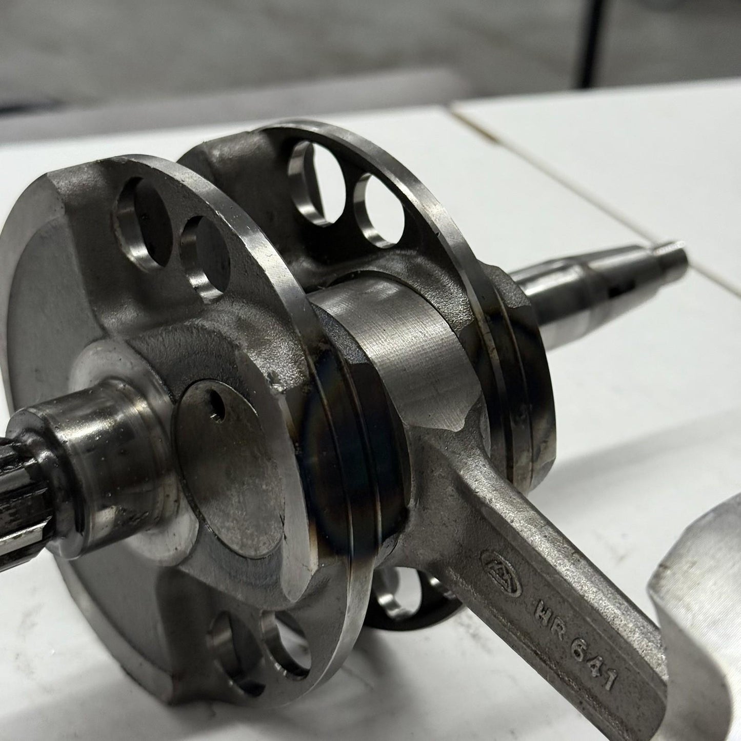 2004 - 2013 YAMAHA YFZ 450 CRANKSHAFT ROD & PISTON SILVER STOCK SILVER