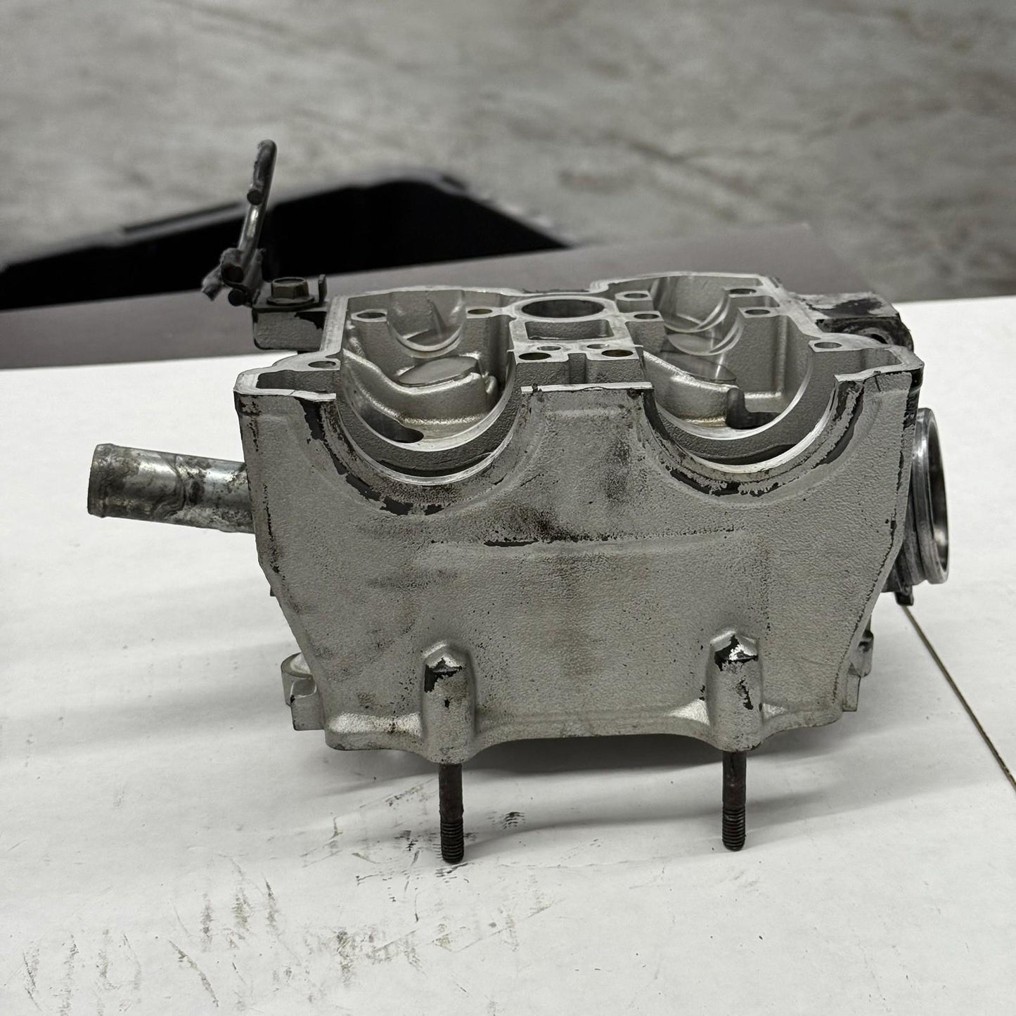 2004 - 2009 YAMAHA YFZ 450 CYLINDER HEAD VALVE ASSEMBLY TOP END SILVER STOCK