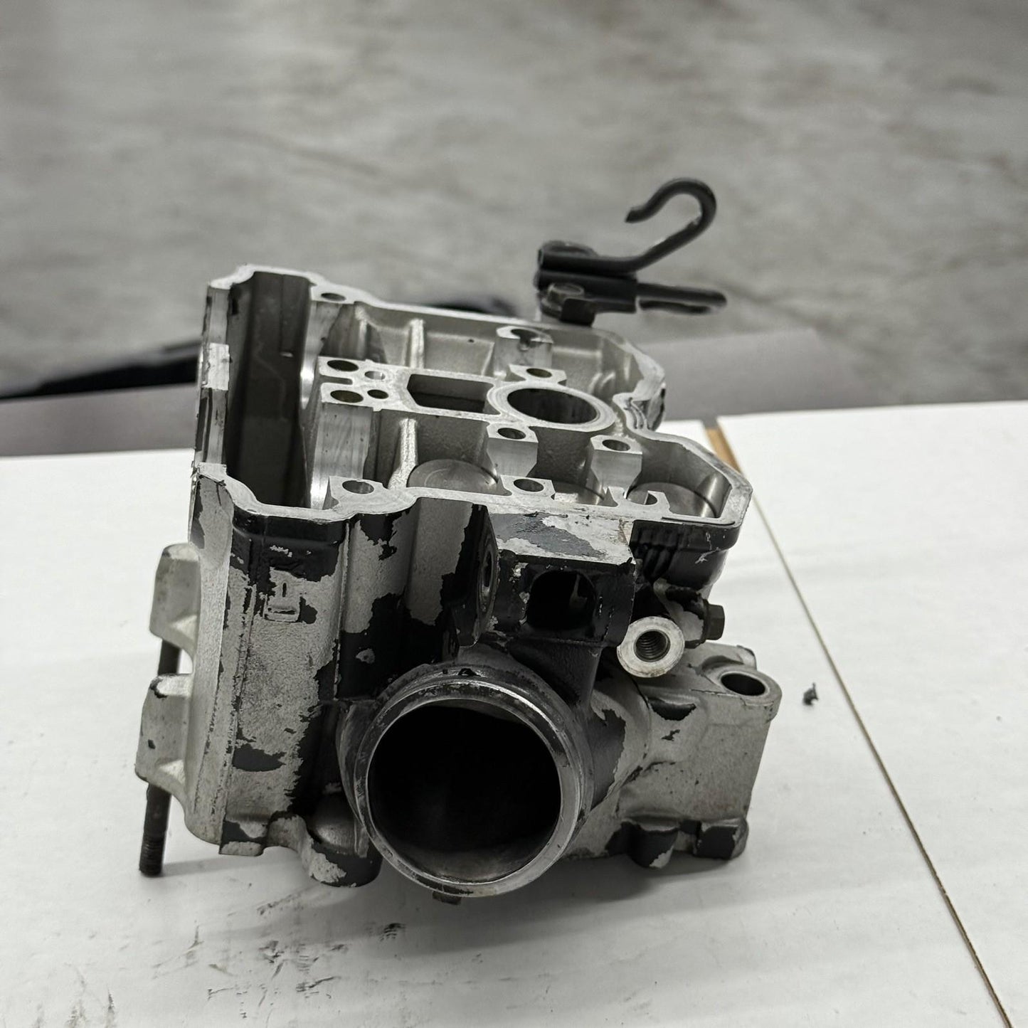 2004 - 2009 YAMAHA YFZ 450 CYLINDER HEAD VALVE ASSEMBLY TOP END SILVER STOCK