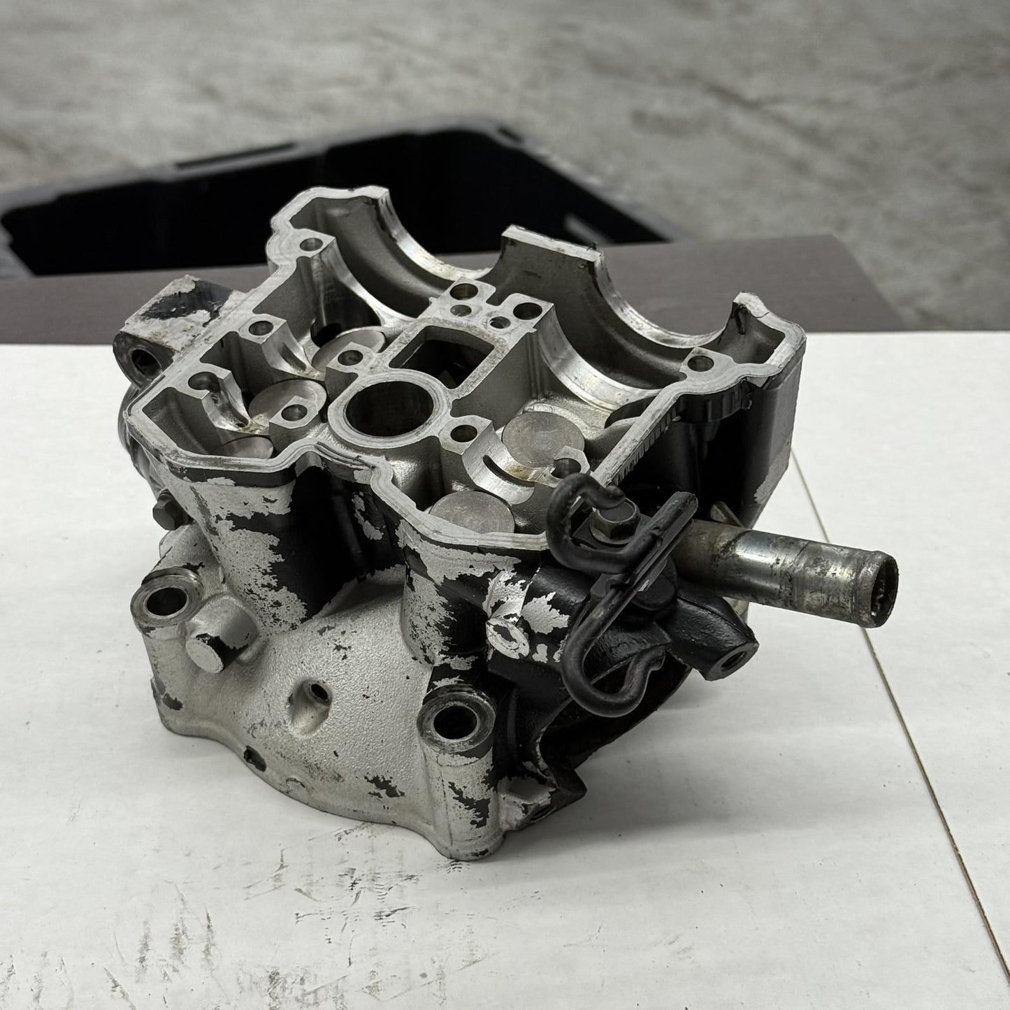 2004 - 2009 YAMAHA YFZ 450 CYLINDER HEAD VALVE ASSEMBLY TOP END SILVER STOCK
