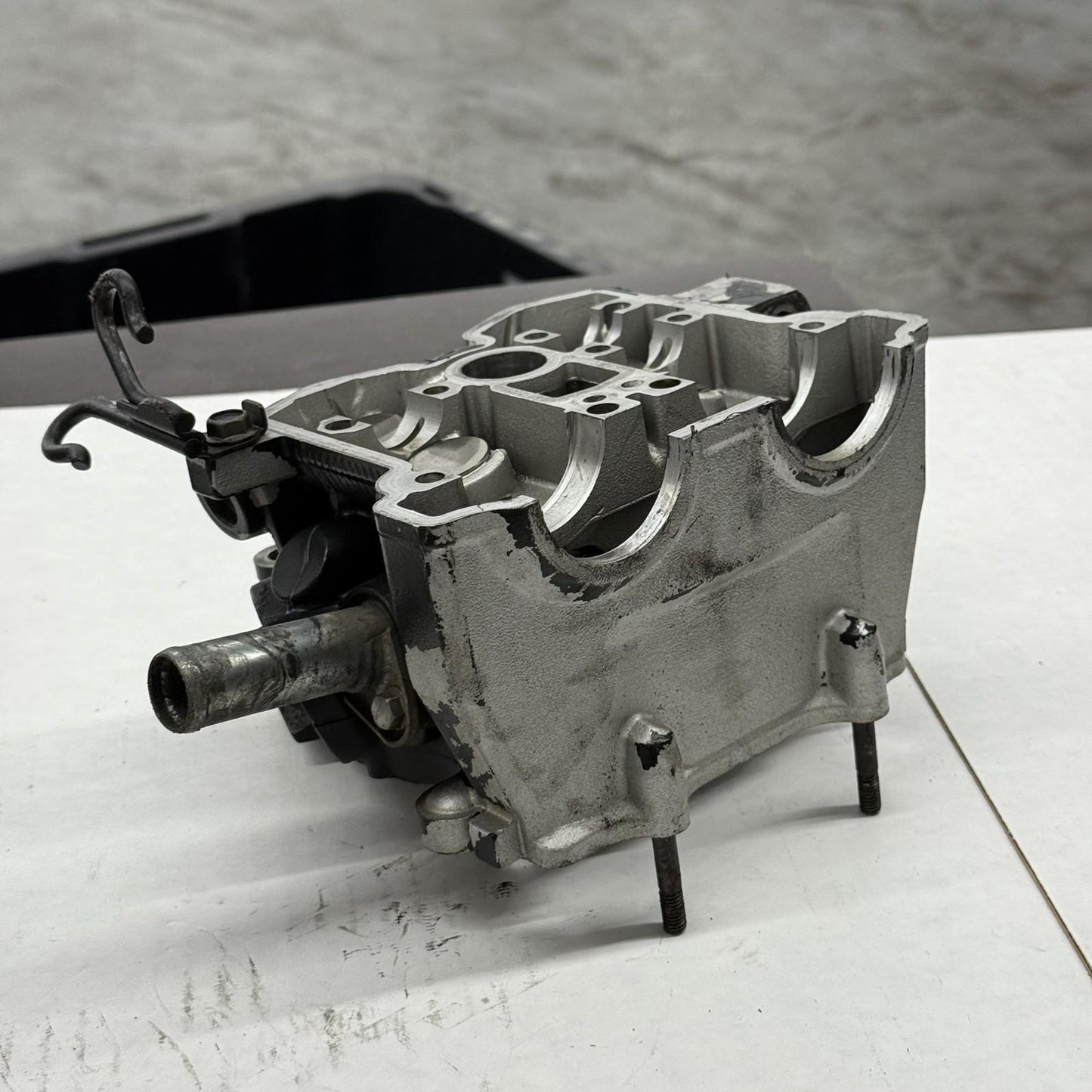 2004 - 2009 YAMAHA YFZ 450 CYLINDER HEAD VALVE ASSEMBLY TOP END SILVER STOCK