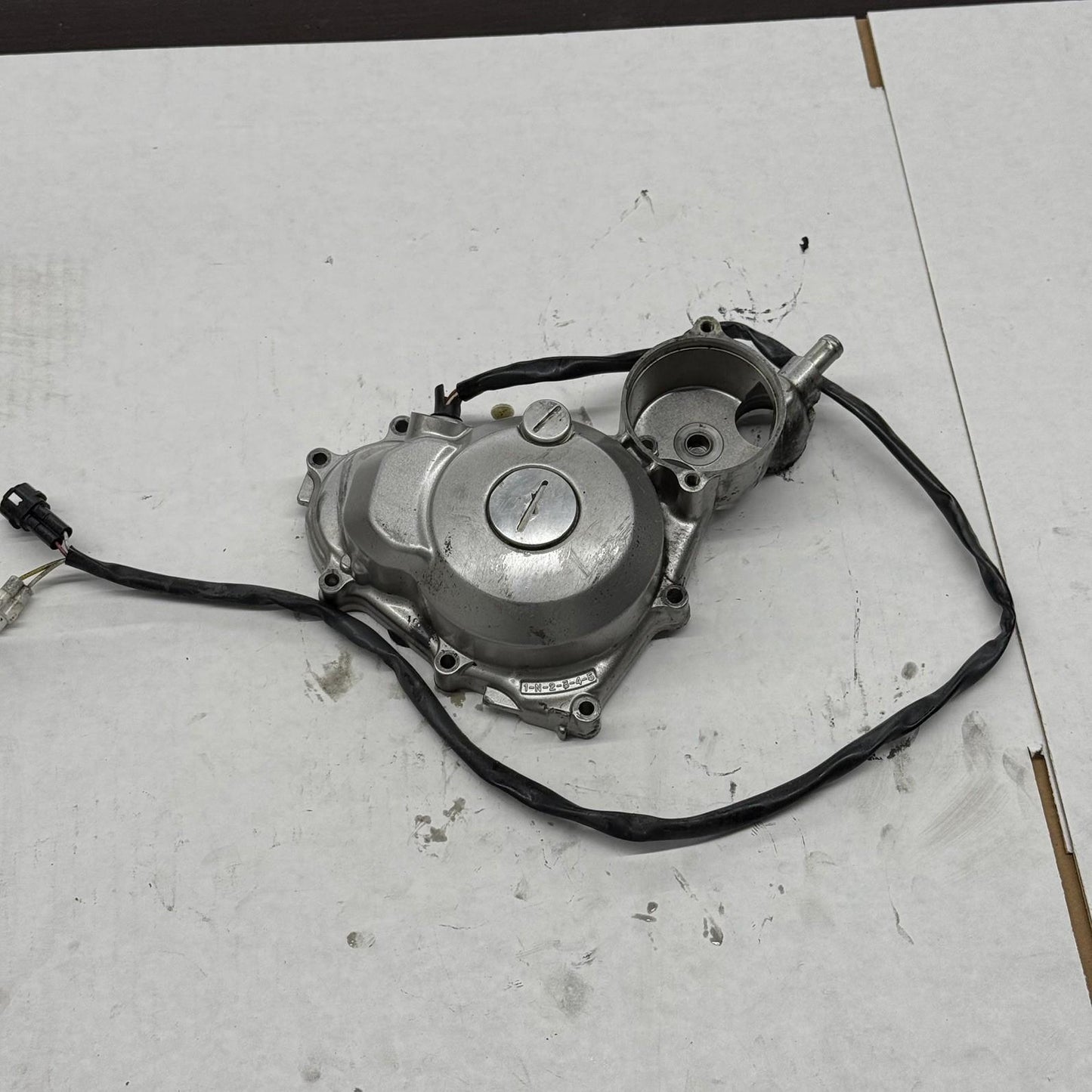 2004 - 2009 YAMAHA YFZ 450 STATOR GENERATOR W/ COVERS STOCK SILVER