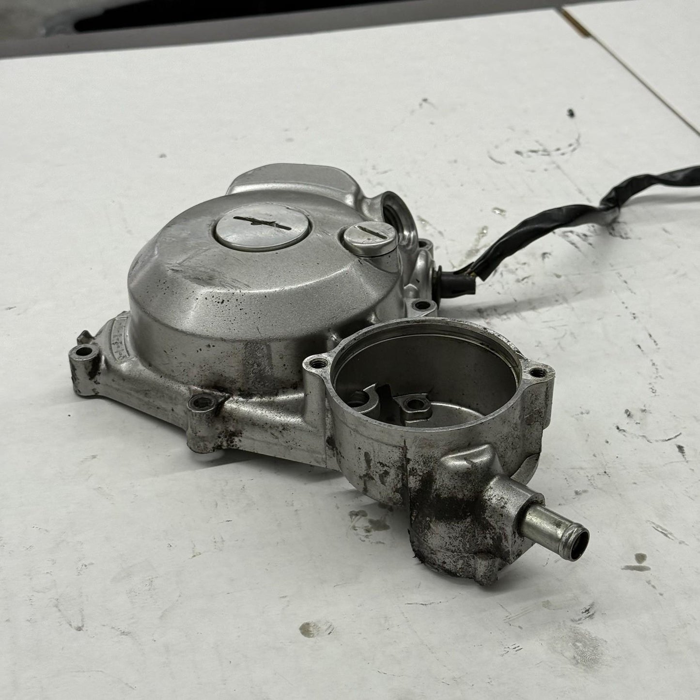 2004 - 2009 YAMAHA YFZ 450 STATOR GENERATOR W/ COVERS STOCK SILVER