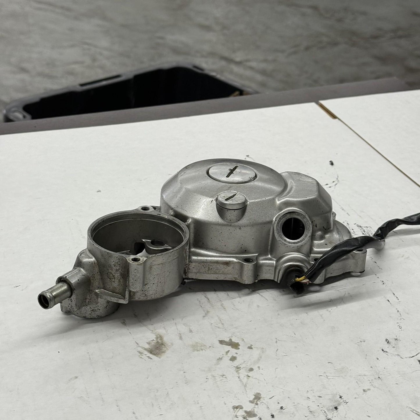 2004 - 2009 YAMAHA YFZ 450 STATOR GENERATOR W/ COVERS STOCK SILVER