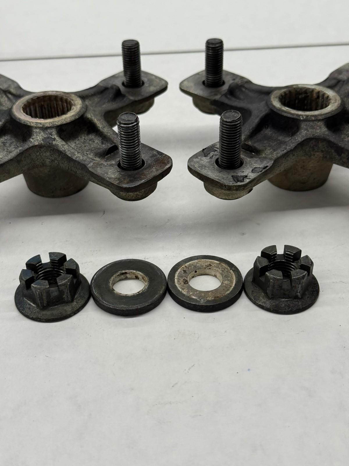 2004 - 2013 YAMAHA YFZ450 REAR AXLE HUBS WHEEL LEFT RIGHT PAIR OF 2 BOLTS