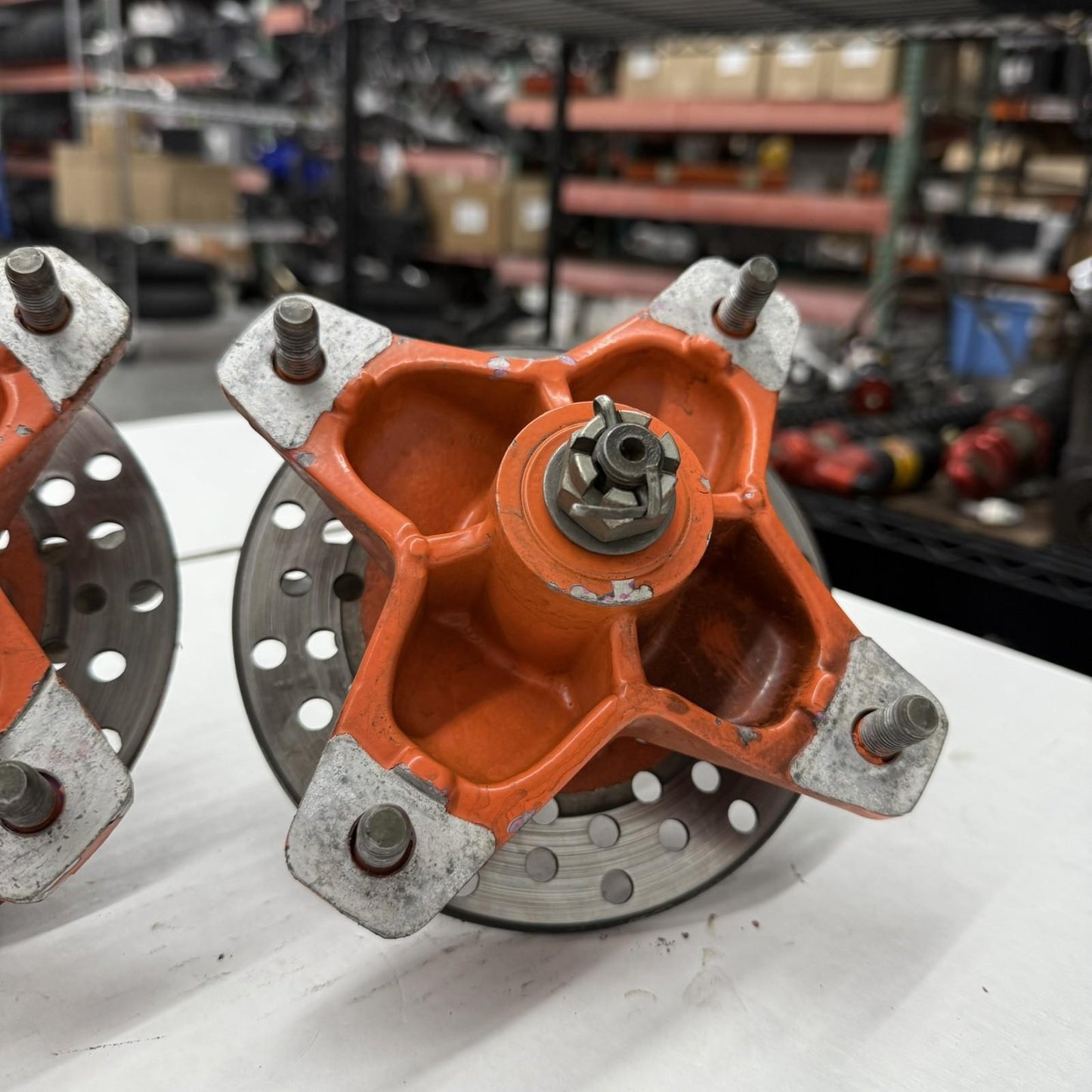 2004 - 2013 YAMAHA YFZ450 YFZ 450 FRONT WHEEL HUB SET L/R Side Knuckle Spindle