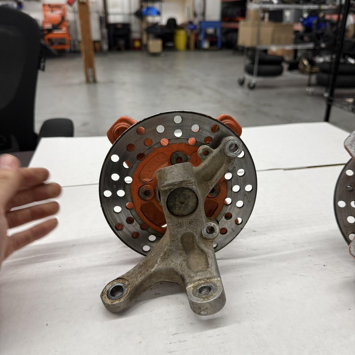 2004 - 2013 YAMAHA YFZ450 YFZ 450 FRONT WHEEL HUB SET L/R Side Knuckle Spindle