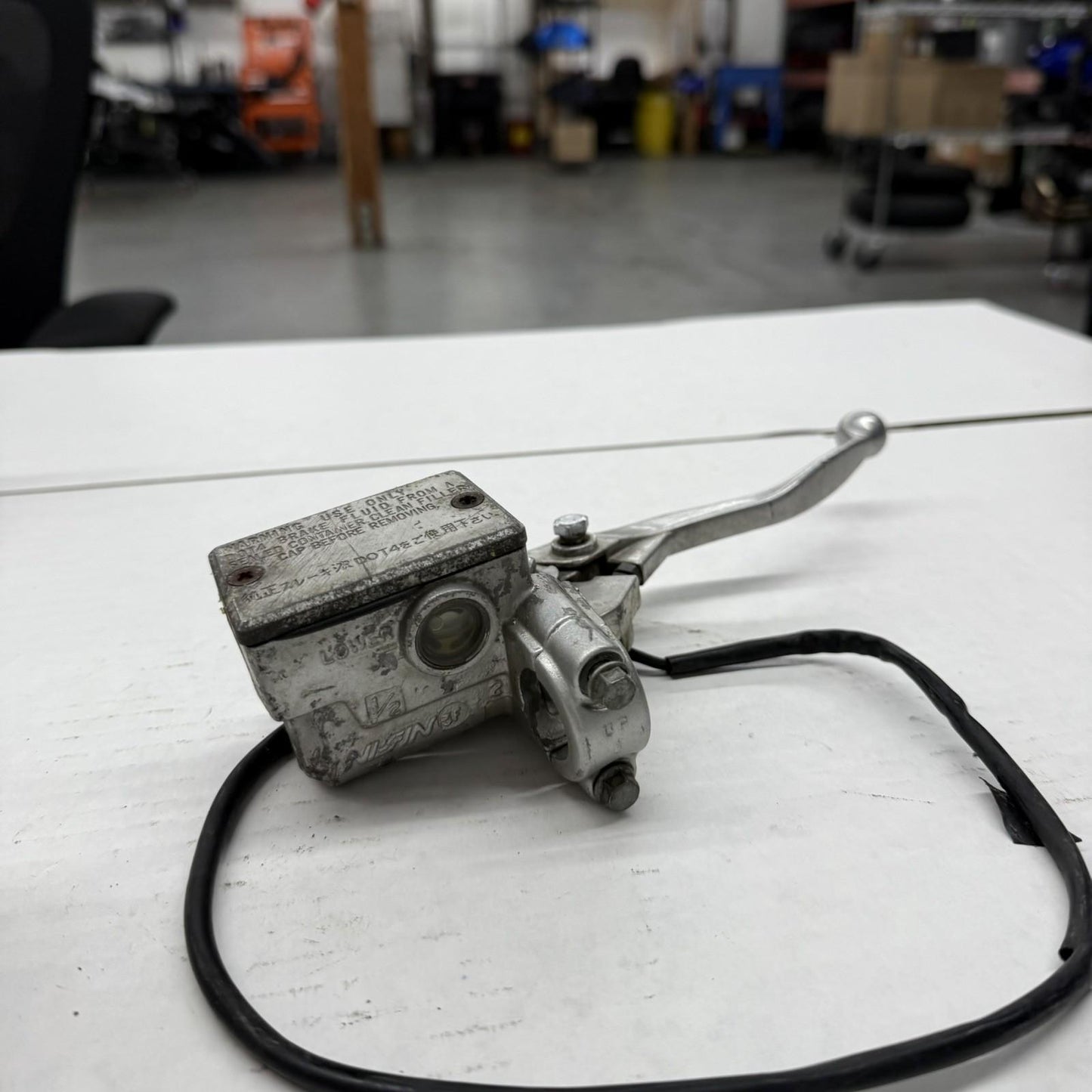 2004 - 2013 YAMAHA YFZ450 FRONT BRAKE MASTER CYLINDER RESERVOIR LEVER