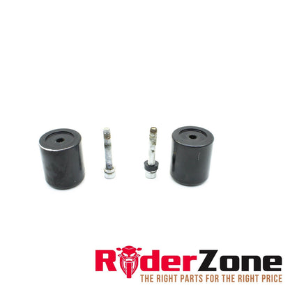 2008 - 2016 YAMAHA YZF R6 FRAME SLIDER BLACK BOLTS ENGINE HARDWARE