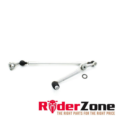 08 - 2016 YAMAHA YZF R6 SHIFTER LINKAGE SHIFT LINK PEDAL SILVER 2C0-18110-01-00
