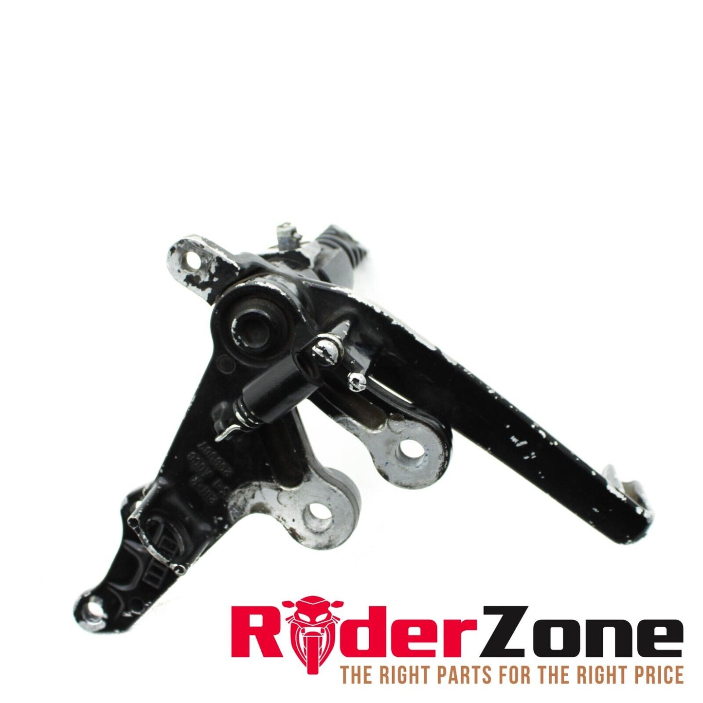 2004 2005 SUZUKI GSXR600 GSXR750 RIGHT REARSET DRIVER FOOT PEG BRACKET BLACK