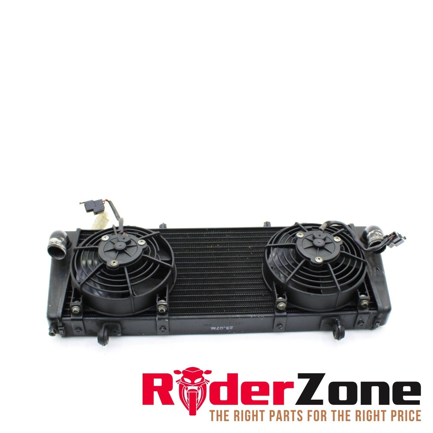 2004 - 2008 APRILIA RSV1000R RADIATOR FANS BLACK COOLING SYSTEM STRAIGHT