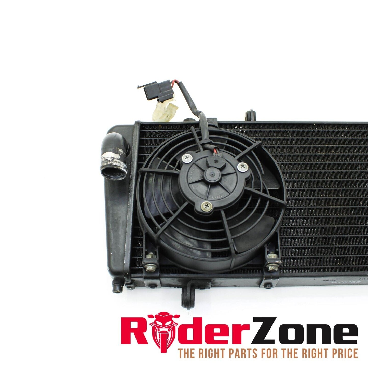 2004 - 2008 APRILIA RSV1000R RADIATOR FANS BLACK COOLING SYSTEM STRAIGHT