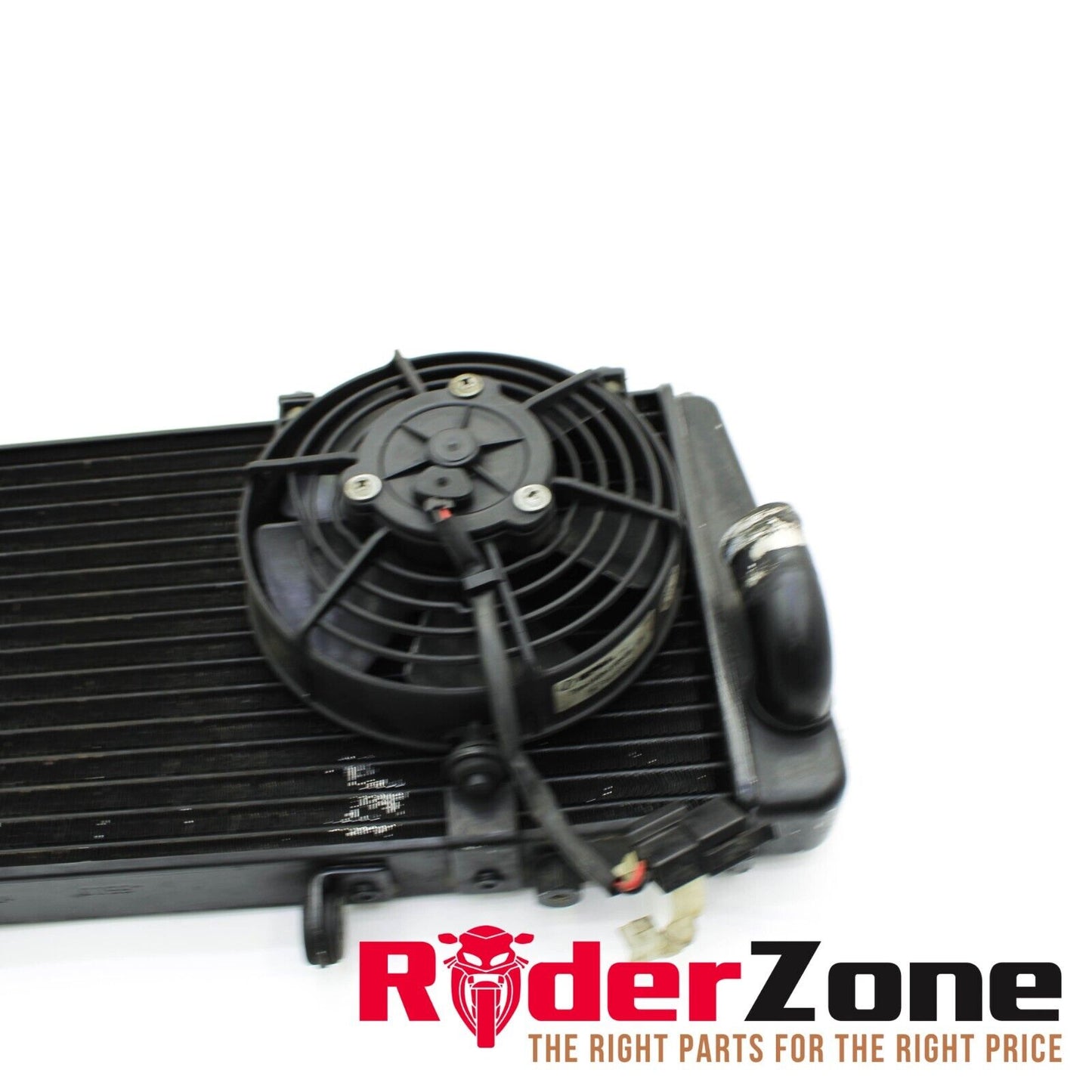 2004 - 2008 APRILIA RSV1000R RADIATOR FANS BLACK COOLING SYSTEM STRAIGHT