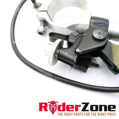 2015 - 2019 YAMAHA YZF R1 LEFT CLIPON HANDLE BAR CLUTCH PERCH SILVER STOCK