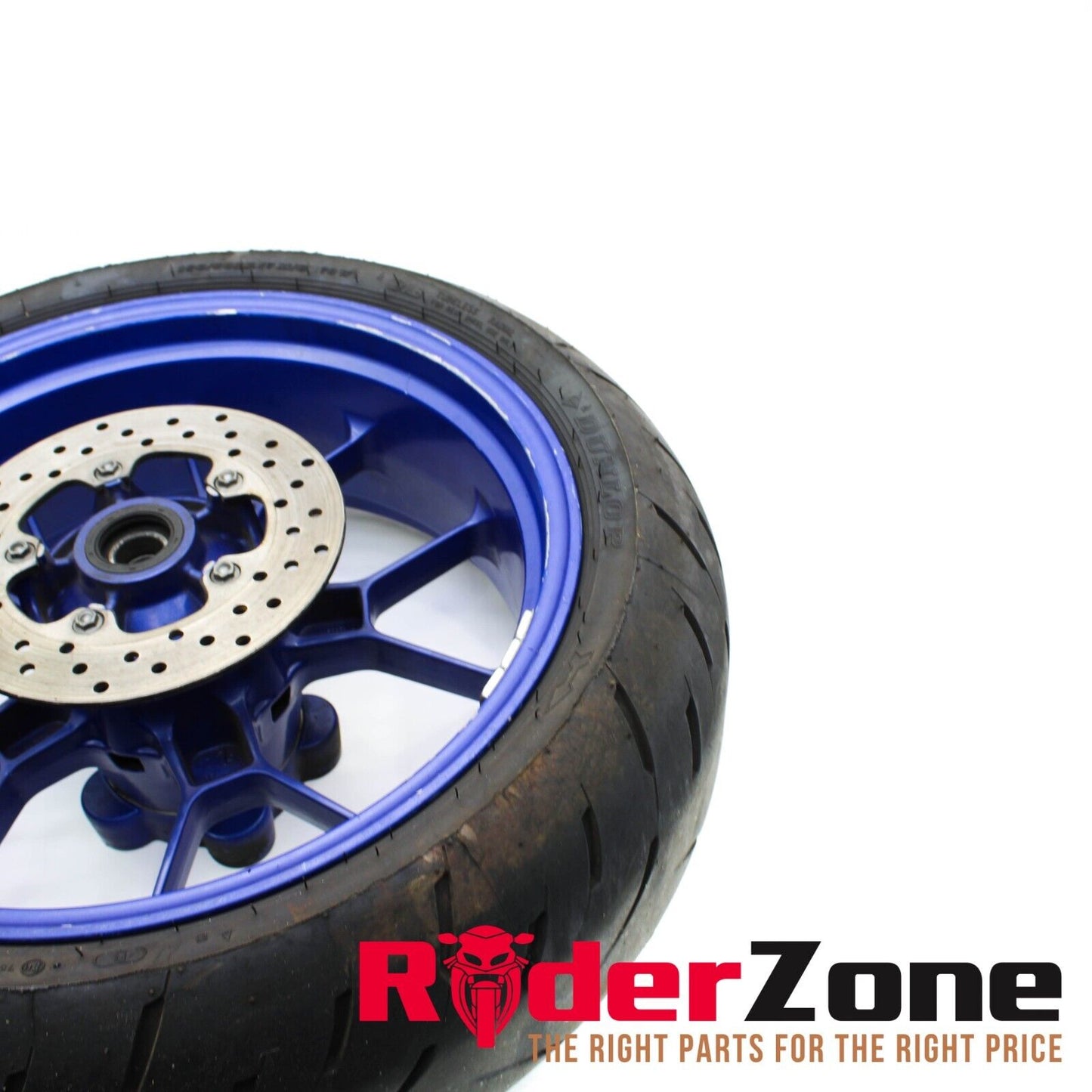 2004 - 2008 APRILIA RSV1000R REAR WHEEL BACK RIM BLUE BRAKE ROTOR STRAIGHT STOCK