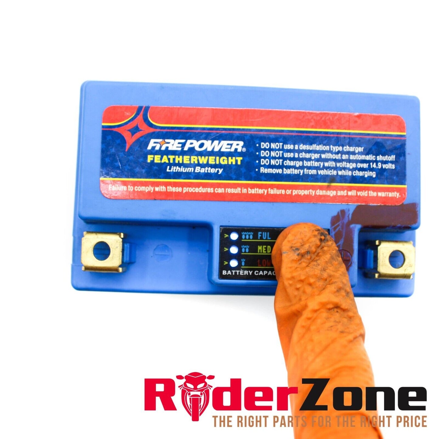 FIRE POWER FEATHERWEIGHT LITHIUM BATTERY HJTZ5S-FPZ-IL 12V/54WH TESTED