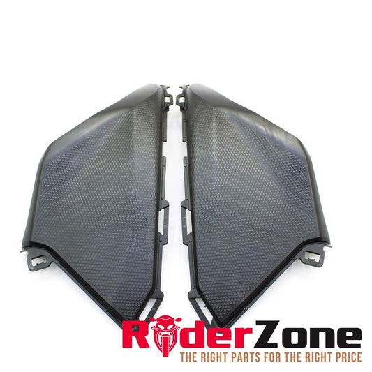 2017 - 2019 HONDA CBR1000RR GAS TANK TRIM COWL CELL COVER BLACK 83154-MKF-D4