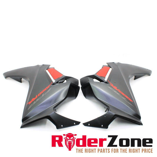 2017 - 2019 HONDA CBR1000RR MID FAIRING SET COWLINGS LEFT RIGHT *DAMAGED*